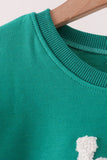 Green Grinch French Knot Mom&me Top - Aaria Tees Aaria Tees
