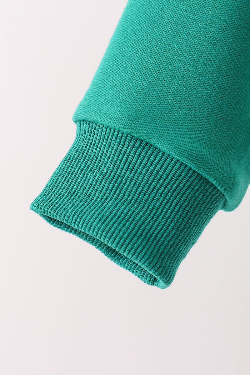 Green Grinch French Knot Mom&me Top - Aaria Tees Aaria Tees
