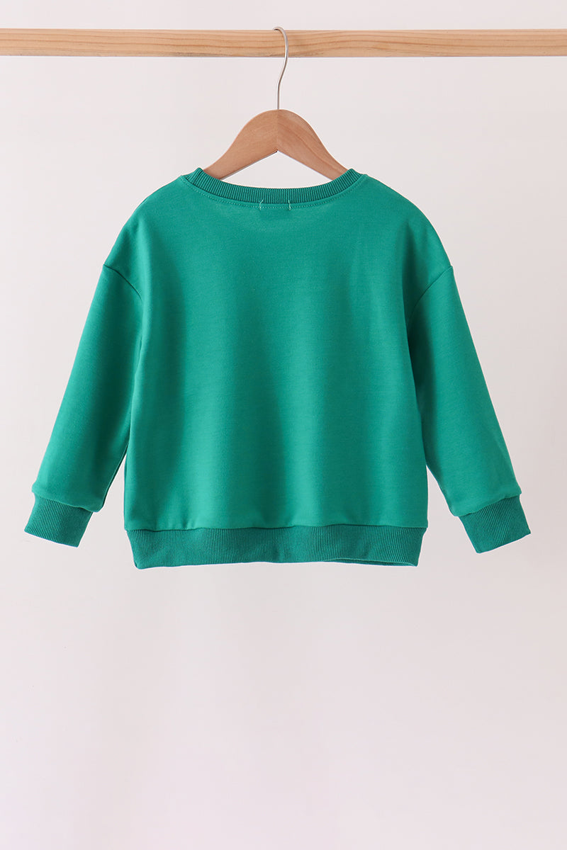 Green Grinch French Knot Mom&me Top - Aaria Tees Aaria Tees