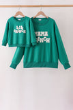 Green Grinch French Knot Mom&me Top - Aaria Tees Aaria Tees