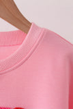 Pink Santa Baby French Knot Mom&me Top - Aaria Tees Aaria Tees