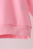 Pink Santa Baby French Knot Mom&me Top - Aaria Tees Aaria Tees
