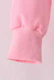 Pink Santa Baby French Knot Mom&me Top - Aaria Tees Aaria Tees