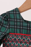 Forest Plaid Smocked Bloomer Set - Aaria Tees Aaria Tees