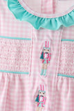 Pink Nutcracker Smocked Ruffle Bloomer Set - Aaria Tees Aaria Tees