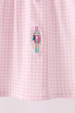 Pink Nutcracker Smocked Ruffle Dress - Aaria Tees Aaria Tees
