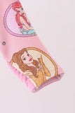 Pink Princess Zipper Bamboo Romper - Aaria Tees Aaria Tees
