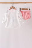 Pink Castle Applique Bloomer Set - Aaria Tees Aaria Tees