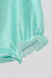 Green Character Smocked Bubble - Aaria Tees Aaria Tees