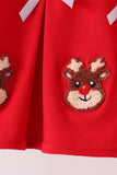 Red Reindeer French Knot Bloomer Set - Aaria Tees Aaria Tees