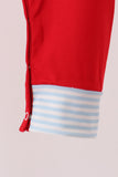 Red Reindeer French Knot Romper - Aaria Tees Aaria Tees