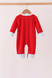 Red Reindeer French Knot Romper - Aaria Tees Aaria Tees