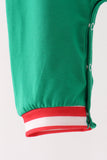 Green Reindeer French Knot Romper - Aaria Tees Aaria Tees