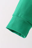 Green Reindeer French Knot Top - Aaria Tees Aaria Tees