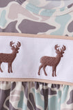 Hunting Deer Embroidery Bloomer Set - Aaria Tees Aaria Tees
