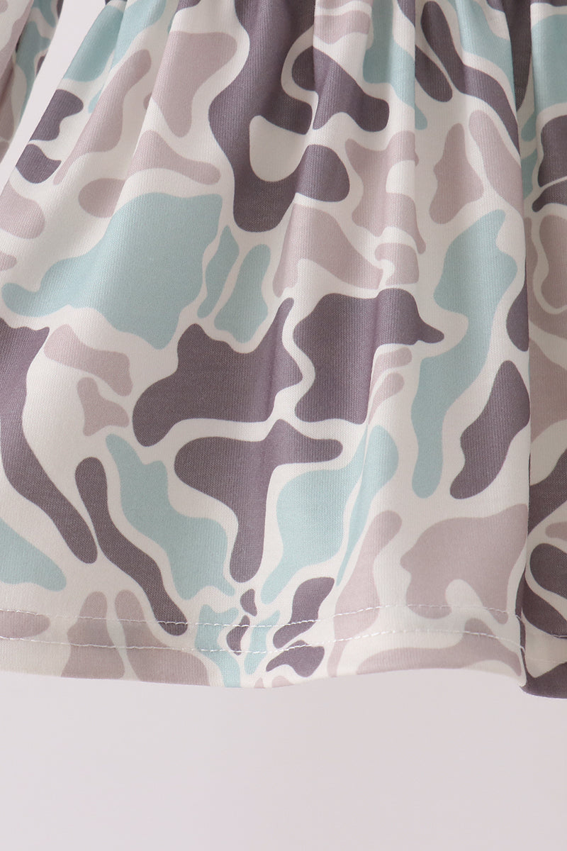 Hunting Deer Embroidery Bloomer Set - Aaria Tees Aaria Tees