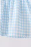 Blue Castle Embroidery Ruffle Bloomer Set - Aaria Tees Aaria Tees