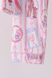 Pink Character Bamboo Pajama Set - Aaria Tees Aaria Tees