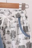 Blue Farm Pants Set - Aaria Tees Aaria Tees