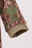 Camouflage Moose Embroidery Romper - Aaria Tees Aaria Tees