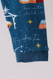 Navy Nativity Bamboo Pants Set - Aaria Tees Aaria Tees