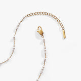 Mother of Pearl Beaded Necklace - Aaria Tees Aaria Tees