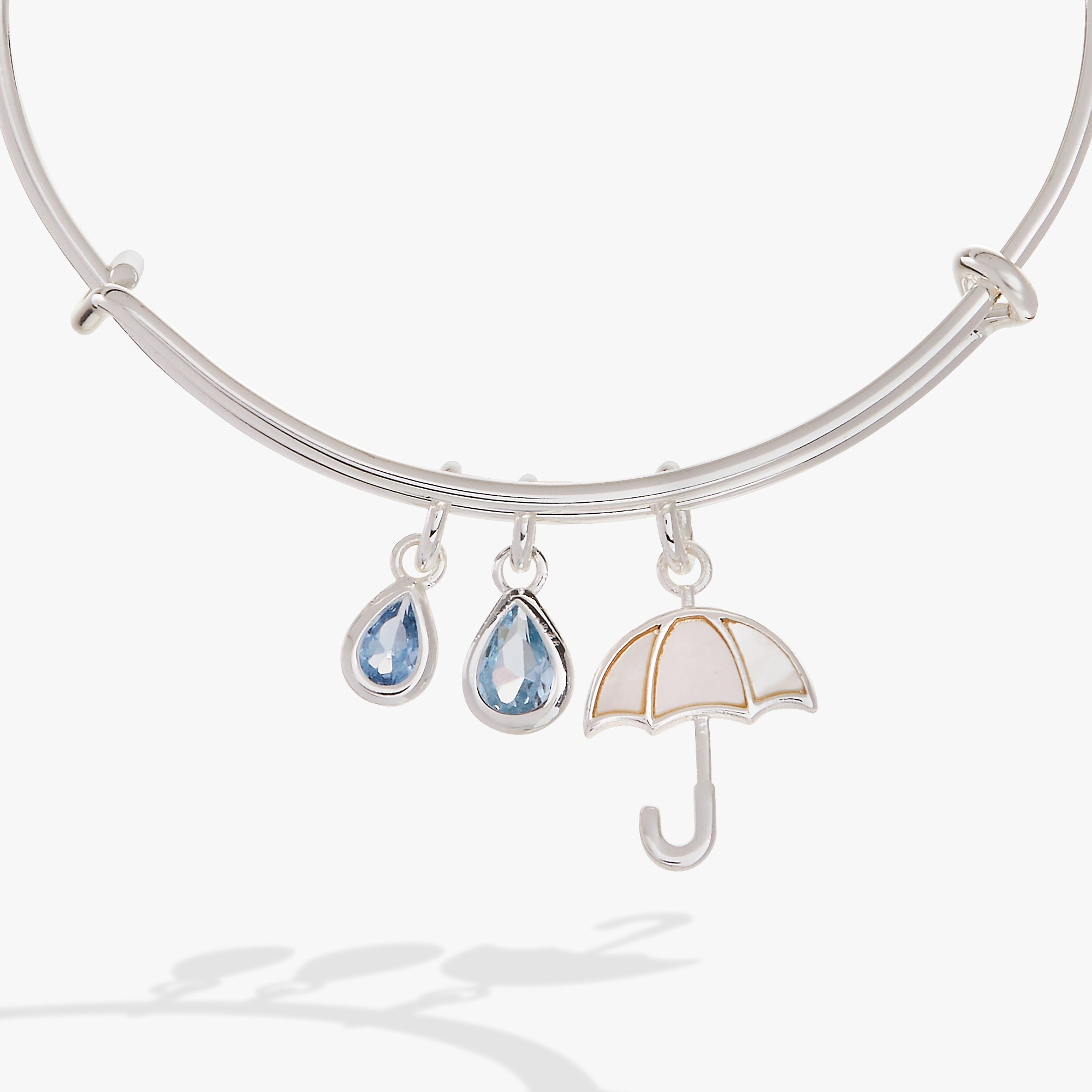 Mother of Pearl Umbrella Bangle - Aaria Tees Aaria Tees