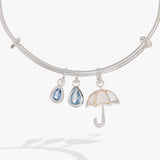 Mother of Pearl Umbrella Bangle - Aaria Tees Aaria Tees