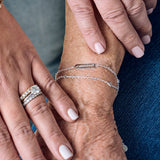 Grandma Infinity Chain Double Strand Bracelet - Aaria Tees Aaria Tees