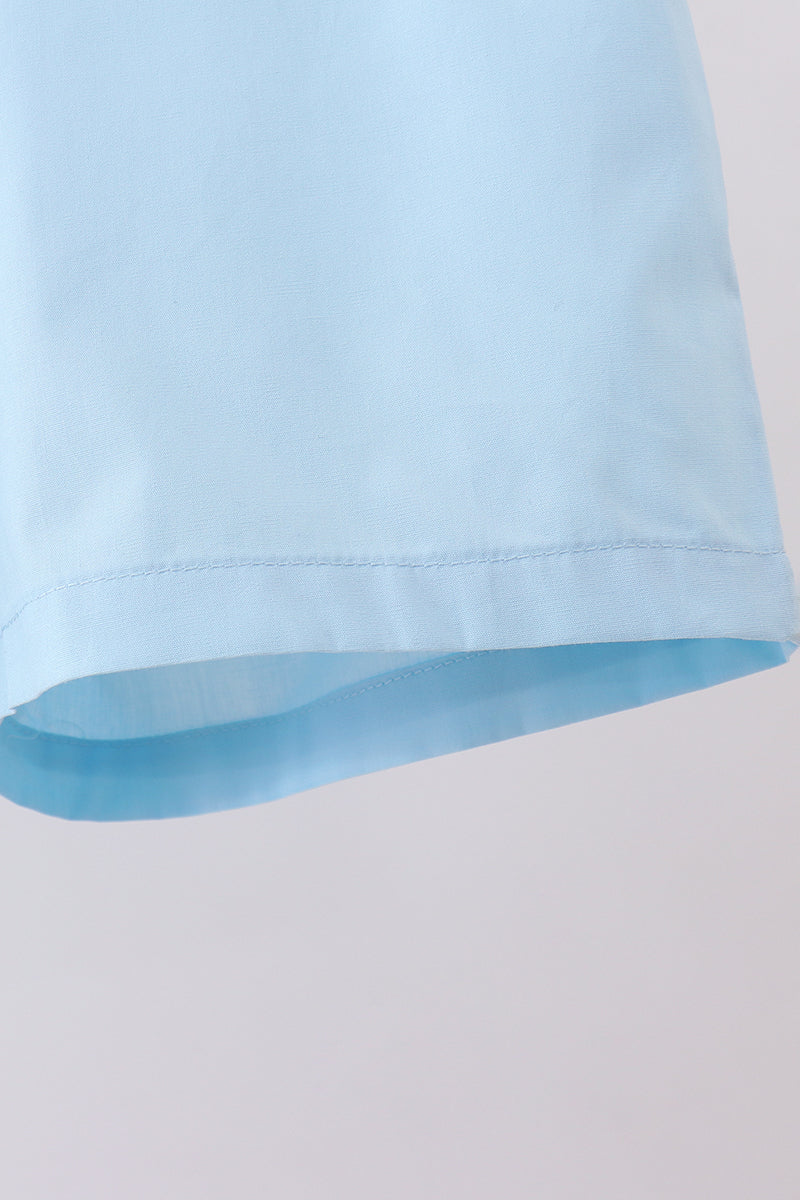 Peter pan collar shorts set - Aaria Tees Aaria Tees