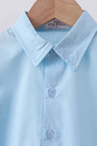 Blue button down shirt - Aaria Tees Aaria Tees