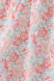 Floral I love my mom embroidery dress - Aaria Tees Aaria Tees