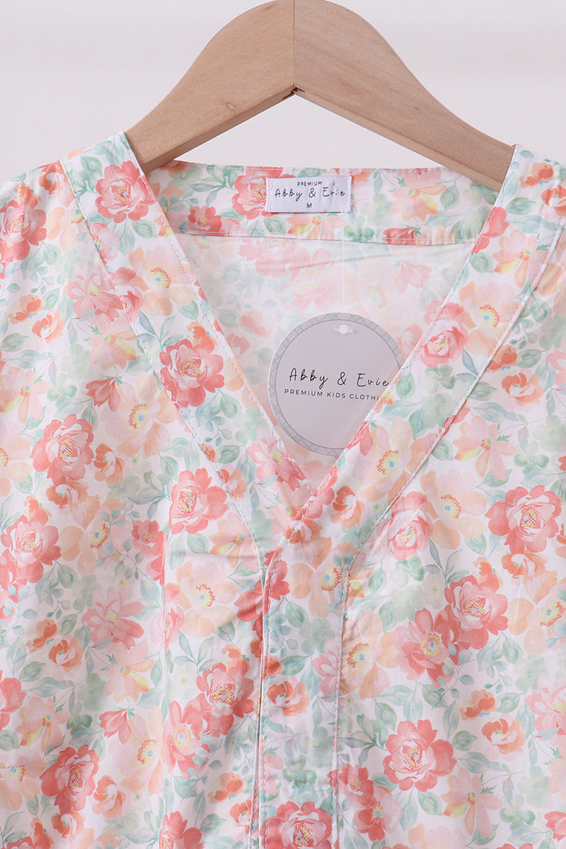 Floral romance tiered maxi dress - Aaria Tees Aaria Tees