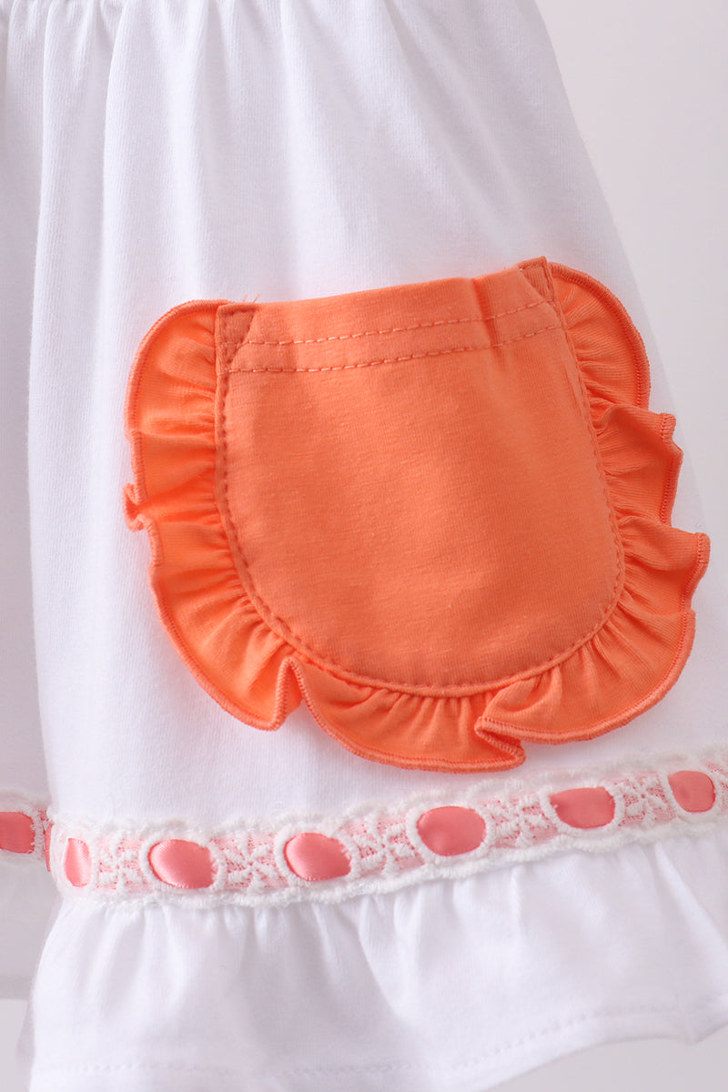 Sage strawberry embroidery ruffle bloomer set - Aaria Tees Aaria Tees
