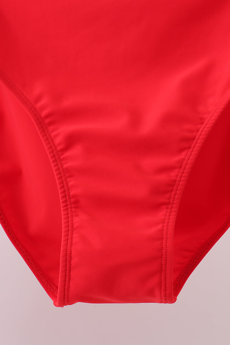 Red 2pc mom&me swimsuit - Aaria Tees Aaria Tees