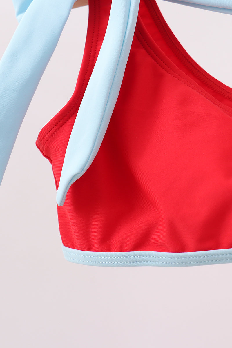 Red 2pc mom&me swimsuit - Aaria Tees Aaria Tees