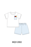 Blue School Pocket Set Aaria Tees