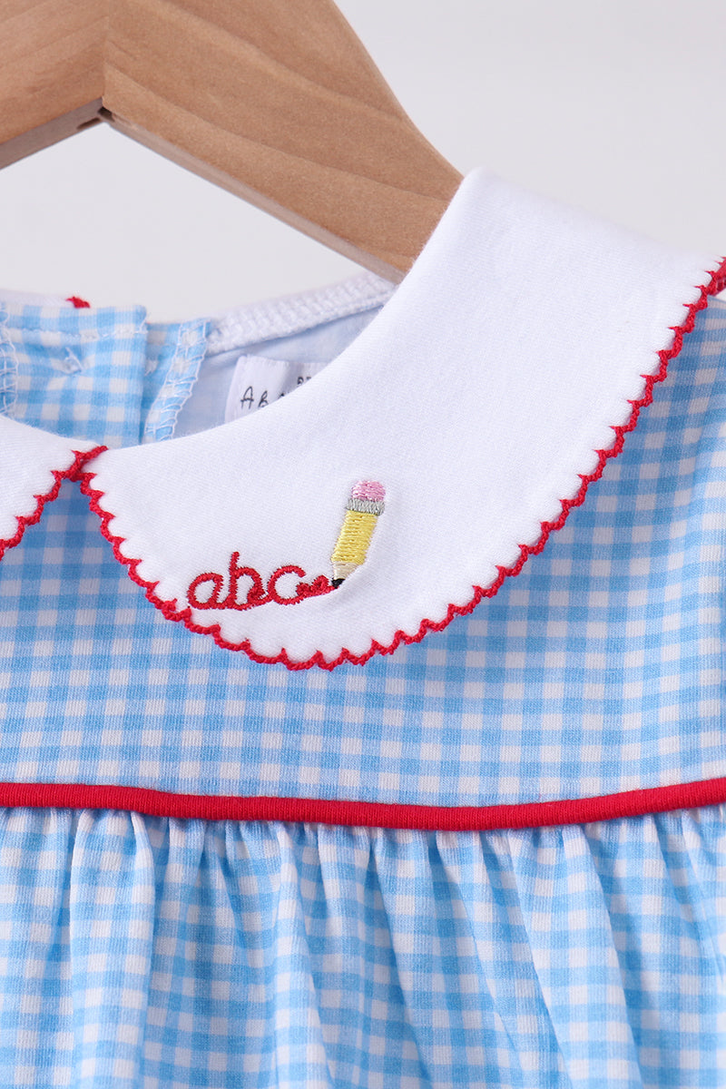 Blue Pencil Collar Set - Aaria Tees Aaria Tees