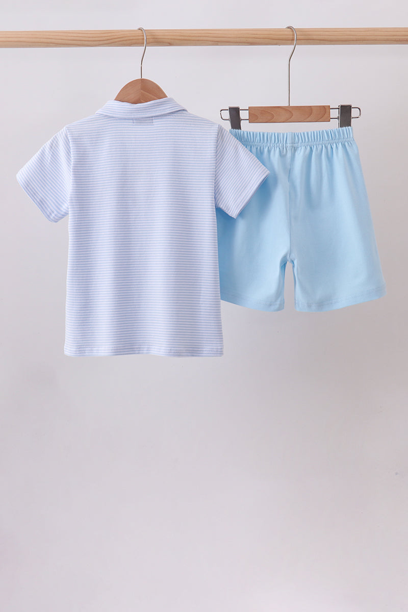 Blue Apple Pocket Set - Aaria Tees Aaria Tees