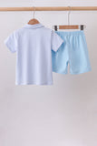 Blue Apple Pocket Set - Aaria Tees Aaria Tees