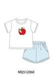 Apple Embroidery Set Aaria Tees