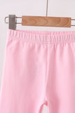 Pink ruffle pants - Aaria Tees Aaria Tees