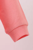Pink Floral Bow Embroidery Bubble - Aaria Tees Aaria Tees