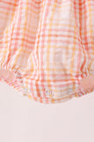 Pink plaid bubble Aaria Tees