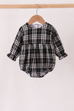 Black&white plaid bubble Aaria Tees