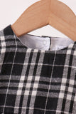 Black&white plaid bubble Aaria Tees