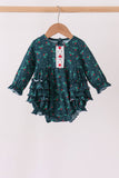 Forest holly lace ruffle bubble - Aaria Tees Aaria Tees