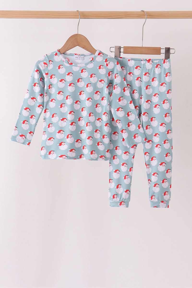 Sage santa claus bamboo pajama set - Aaria Tees Aaria Tees