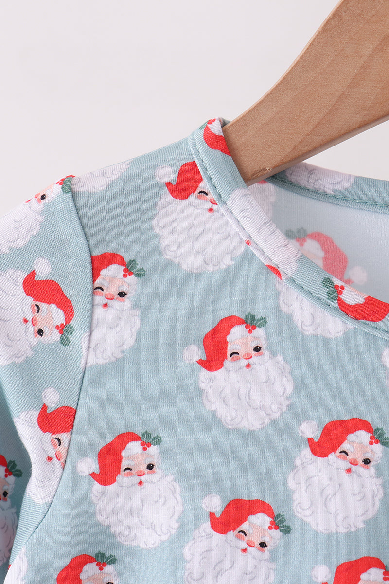 Sage santa claus bamboo pajama set - Aaria Tees Aaria Tees