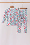 Sage santa claus bamboo pajama set - Aaria Tees Aaria Tees